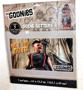 The Goonies Hey You Guys Scene Setter Photo Party Background New NOS Sealed 2021 - Picture 1 of 7