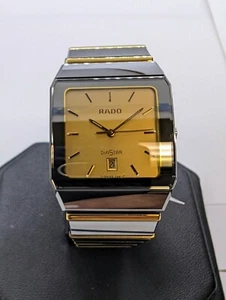 Rado Diastar Jubile Watch Gold & steel Quartz Mens Swiss 152.0202.3 N - Picture 1 of 11