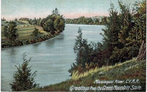 Missisquoi River C.V Saluti Ferroviari 1910 VT - Foto 1 di 2