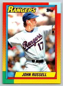 1990  Topps Traded #107T John Russell Texas Rangers