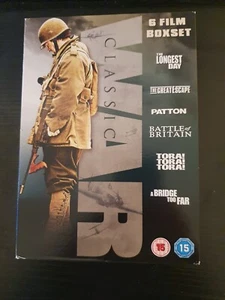 Classic War Collection, 6 Film Box Set, DVD Movies, Region 2, 15 Cert, - Picture 1 of 6