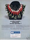 Publicité Advertising 096 1967 Carte Bleue un collier à croquer