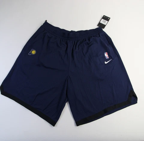 Indiana Pacers Nike NBA Authentics Dri-Fit Practice Shorts Men's New Cover