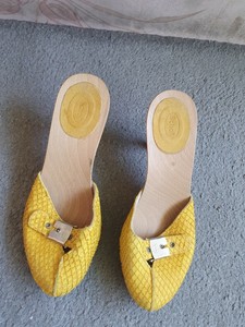 scholl wooden sandals uk