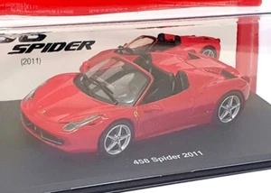Altaya 1/43 Scale Diecast 5425Q - 2011 Ferrari 458 Spider - Red - Picture 1 of 5