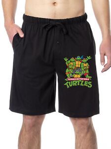 Nickelodeon TMNT Teenage Mutant Ninja Turtles Mens' Sleep Lounge Pajama Shorts