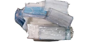 Mascherine CHIRURGICHE Monouso 400 PZ FILTRANTI in TNT 3 Strati PROTETTIVI Viso - Foto 1 di 3