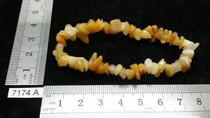 Bracelet baroque A IDENTIFIER pierres roulée mineraux lithotherapie chips reiki - Imagen 1 de 1