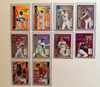 Lote de tarjetas MLB SHOWDOWN 2000/2001/2002 láminas excelentes  Foto 1 de 4