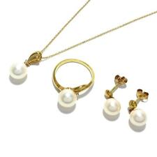 Auth TASAKI - 18K Yellow Gold Cream Diamond Pearl Other Jewellery