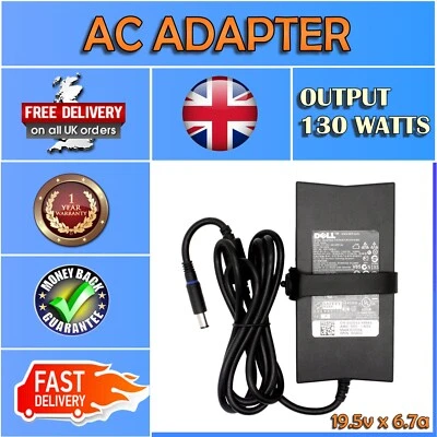 Laptop Adapter CM161 JU012 WRHKW Battery Charger Genuine Slim Dell Vostro 3750 - Bild 1 von 4