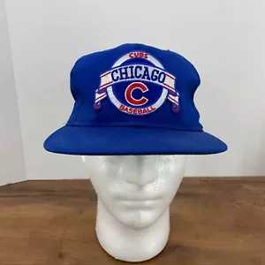 Chicago Cubs Vintage 90's New Era Pro Design Snapback Cap Hat NOS NWOT - Picture 1 of 9