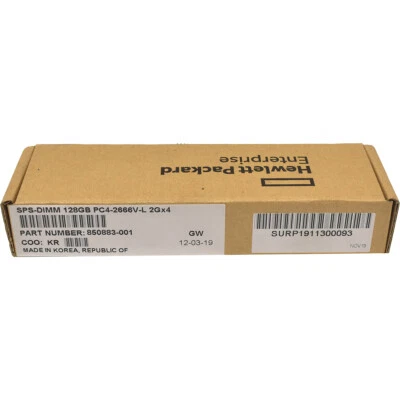 HP SKhynix 128GB 2Gx4 PC4-2666V-L DDR4 HMABAGL7A4RN-VN 850883-001 840760-091 NEU - Bild 1 von 4