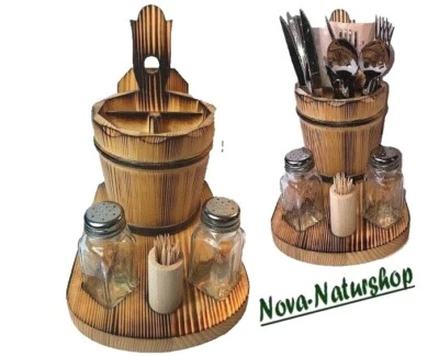 Cutlery basket, table cutlery container, cutlery barrel, cutlery - Image 1 of 4