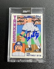 Topps Project 2020 Card #13 DON MATTINGLY Auto - Keith Shore - Yankees