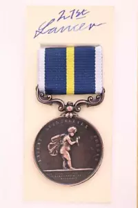 ROYAL HUMANE SOCIETY BRONZE MEDAL LATEAT SCINTIVLLA FORSAN 1867 LIFE SAVING - Picture 1 of 2