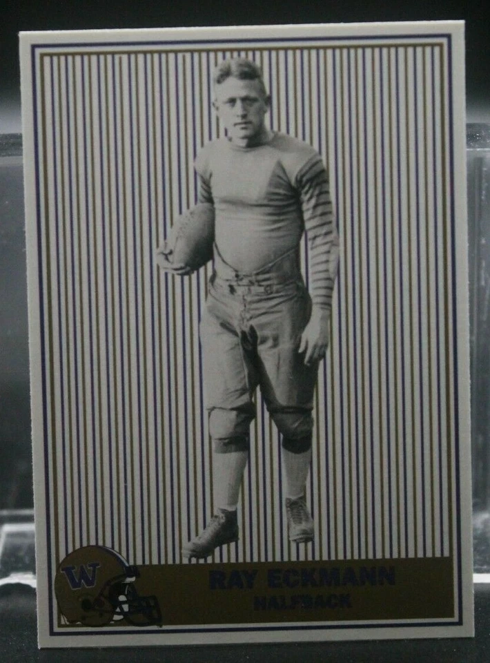 Ray Eckmann #102 - 1992 Pacific Washington Huskies Football Greats  - Image 1 of 1