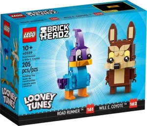 Lego Brickheadz Looney Tunes Road Runner & Wile E Coyote 40559 NEU & OVP - Picture 1 of 1