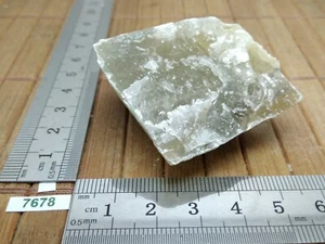 Grosse CALCITE VERTE du Mexique 60 gr pierre brute lithotherapie reiki mineraux - Foto 1 di 8