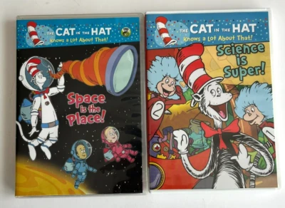 Science is Super! & Space is the Place!, 2 DVDs, The Cat in the Hat Knows a Lot - Image 1 of 4