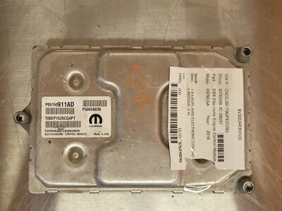 Módulo de control del motor Jeep Renegade Fiat 500 2015-2017 2,4 L ECU 05150911AD *J Foto 1 de 4
