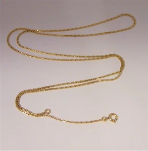 Vintage Winard 12K GF 1/20 Box? Chain Necklace 30" Long - Picture 1 of 4