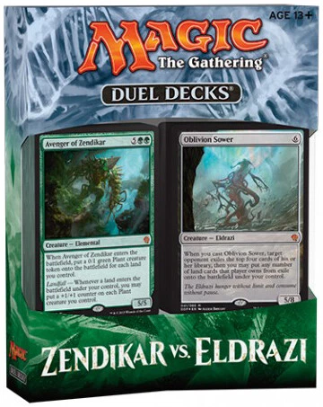 Wizards of The Coast MTG Duel Decks Zendikar VS Eldrazi 60 Cards per Deck