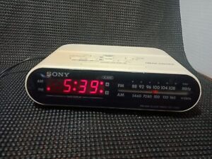 Sony ICF-C243 Dream Machine AM/FM Dual Alarm Digital Clock Radio  Tested!