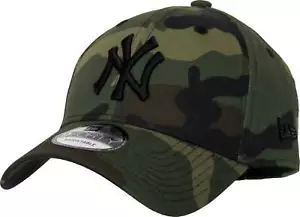 New York Yankees New Era 9Forty League Essential Camo Baseball Cap - Picture 1 of 4