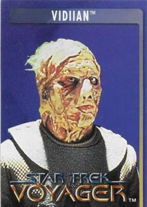 Star Trek VOYAGER Action Figure Card Vidiian - Picture 1 of 2