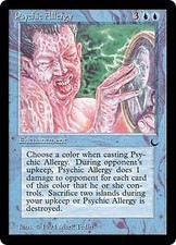 Psychic Allergy X (1) The Dark X (1) The Dark Excellent/Near Mint MTG 4RCards