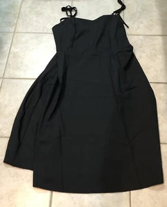 Shein women’s dress black 3XL open back tied shoulder strap - Picture 1 of 10