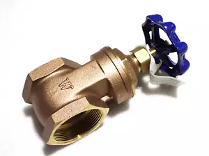 WATTS 2" WGV 200 WOG BRASS GATE VALVE GENUINE NEW - Picture 1 of 4