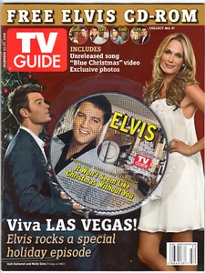 T.V. Guide Magazine, December 11-17, 2006 Special Edition, Elvis CD-ROM, NEW - Foto 1 di 2