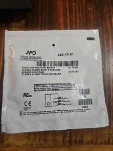 NEW AE6-AP-3F MIRO DETECTORS BY AUTOMATION DIRECT PNP 10-30VDC 8MM - Picture 1 of 2