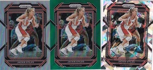 2023 Prizm WNBA CRACKED ICE/GREEN/SILVER #111 Jackie Stiles-Portland Fire - Picture 1 of 1