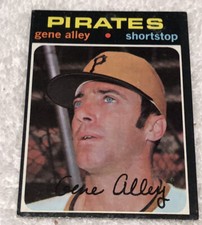 1971 Topps #416 Gene Alley Pittsburgh Pirates Shortstop