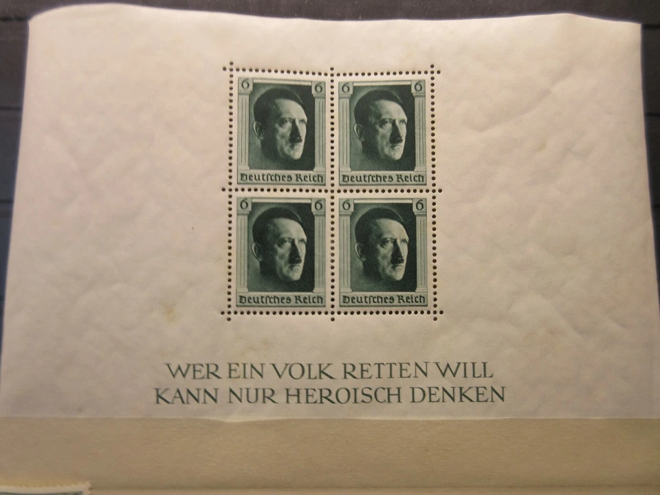 GERMANY  Scott  B102 sheet  Michel Block 7  MINT NEVER HINGED  LotG5  Cat $52.50 - Image 1 of 1