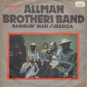 THE ALLMAN BROTHERS BAND RAMBLIN' MAN / JESSICA 1973 RECORD YUGOSLAVIA 7" PS - Bild 1 von 4