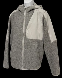 Lululemon Herren Jacke L Tundra Tek Full Zip grau Fleece - Bild 1 von 12