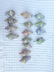 14 Ediciones Bradford La Era de Louis Tiffany Reliquia Porcelana Ornamento *defectos - Imagen 1 de 8