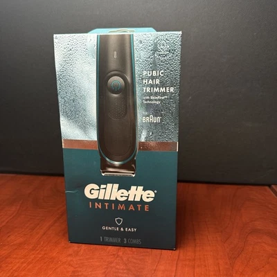 Gillette интимный лобковый триммер для волос - водонепроницаемый беспроводной с защитой - новый (4669) - Изображение 1 из 4
