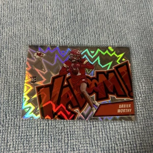 XAVIER WORTHY KABOOM 2024 Panini Absolute Horizontal Case Hit ROOKIE RC CHIEFS🔥 - Picture 1 of 8