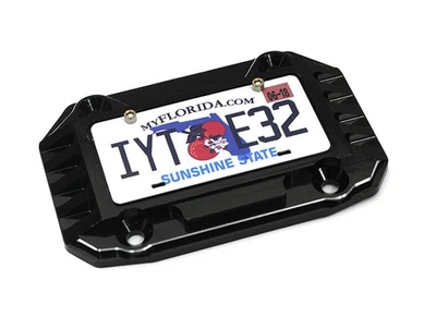 Realistic License Plate w/ Alloy Frame for Axial 1/6 SCX6 - Image 1 of 3