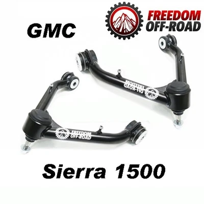 1999-2006 GMC Sierra 1500 6-Lug Upper Control Arm Kit 2-4" Lift Freedom Off-Road Foto 1 de 4