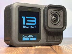 GoPro HERO13 Black 5.3K60 UHD Video 27MP Action Camera - Touchscreen is cracked - Picture 1 of 20
