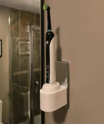 Oral B Electric Brush Charger Holder -Plastic | Toothbrush UK Charger VERTICAL - Image 1 of 4