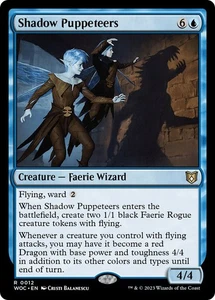 Magic The Gathering Shadow Puppeteers - Wilds of Eldraine Commander #012 - Imagen 1 de 1