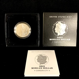 2021-CC Morgan Dollar with OGP and COA, .999 Silver, B-2 - Picture 1 of 8