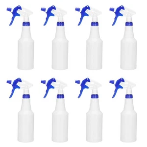 500ml/16oz Plastic Spray Bottles, 8pcs Adjustable Nozzle Leak Proof Empty Wat... - Picture 1 of 5